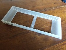 IKEA clear plastic CD/DVD tray holds 22 CDs Wall Mountable 355 X 142 X 31mm 100g