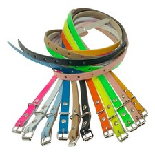 CASUAL LADIES GIRLS WOMEN'S 12MM THIN SKINNY 100% LEATHER ADJUSTABLE WAIST BELT