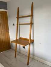 Tall Oak Wooden Ladder desk John Lewis - Great Condition