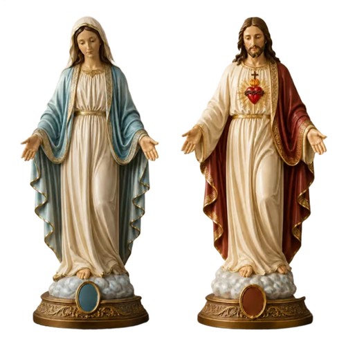 Sacred heart and - sacred, lady