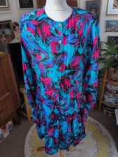 1980s vintage dress rara - 1980s,