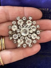 Vintage Silver Brooch Paste /