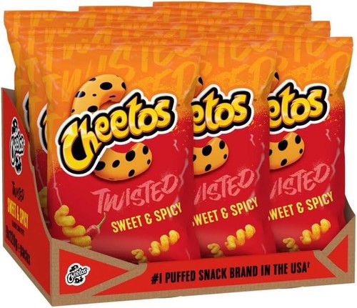Cheetos twisted sweet spicy - twisted, &