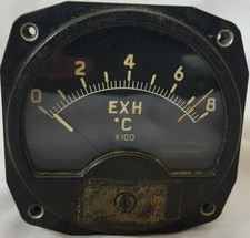 Jet Provost Jet Pipe Temperature Indicator From Aircraft XW322 [GR2C]