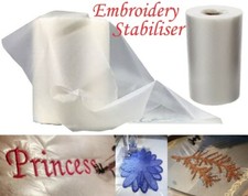 Water soluble embroidery - water,