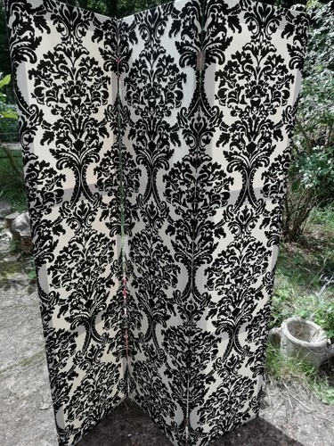 Vintage panel folding screen - 3,