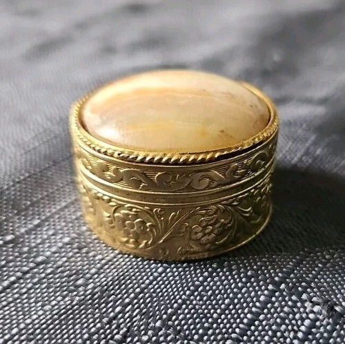 Natural stone agate gold tone - agate,