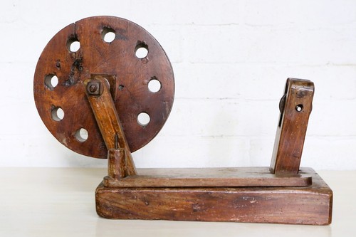 Antique wool winder spinning - antique,