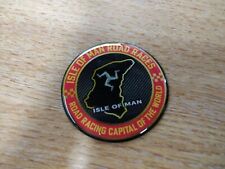 Isle of Man TT Races - DOMED sticker/badge 45mm - Course Map design