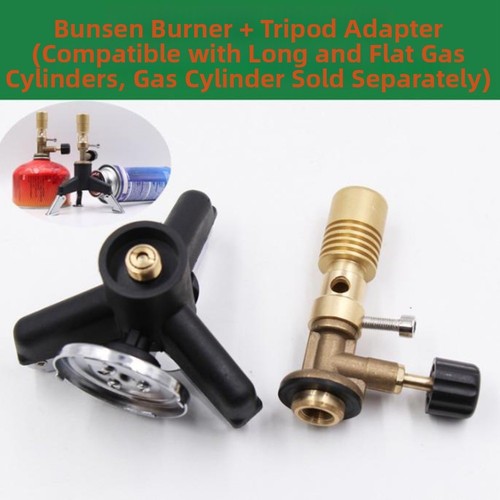 Brass portable bunsen - portable,
