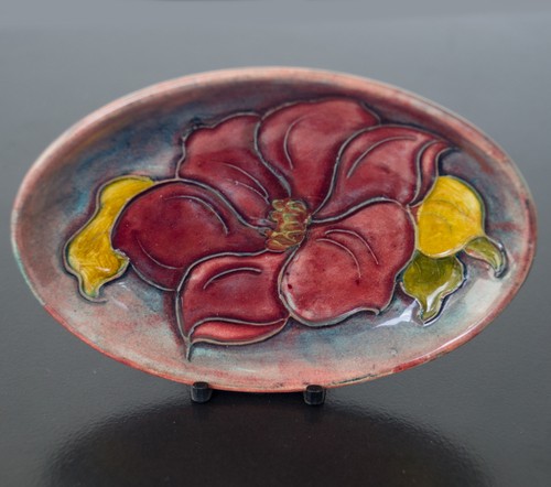Moorcroft small oval clematis - small,