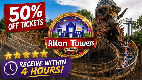 Two alton towers - towers, 🎫