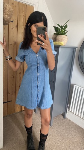Monki gorgeous denim blue - gorgeous,