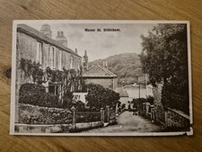 VINTAGE DEVON POSTCARD  MANOR STREET DITTISHAM