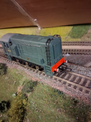 Hornby dublo green shunter - hornby,