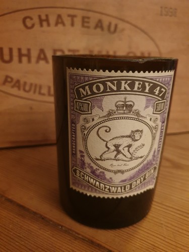 Monkey gin bottle - 47, vase