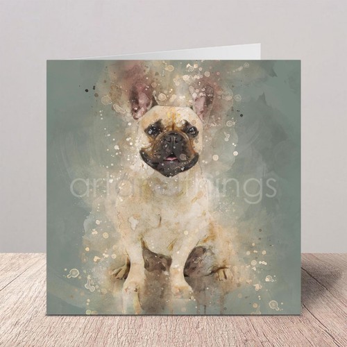 French bulldog greetings - |,