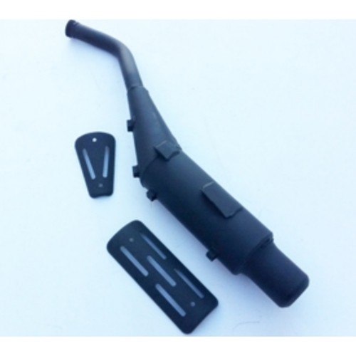 Exhaust terminal - terminal, (silencer)