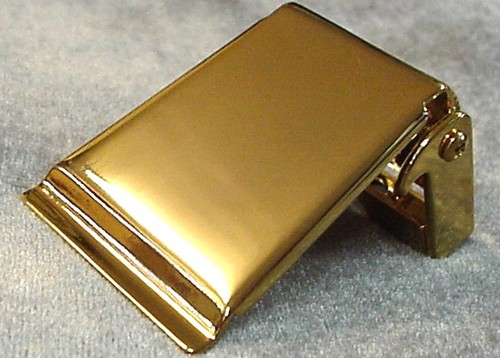 Gold banjo tailpiece repair - gold,