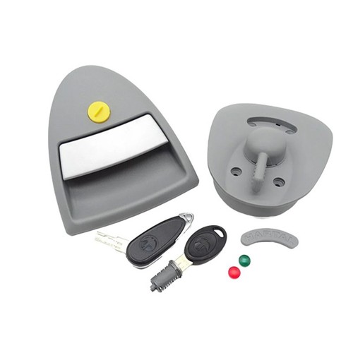 Hartal triangle door - triangle, grey