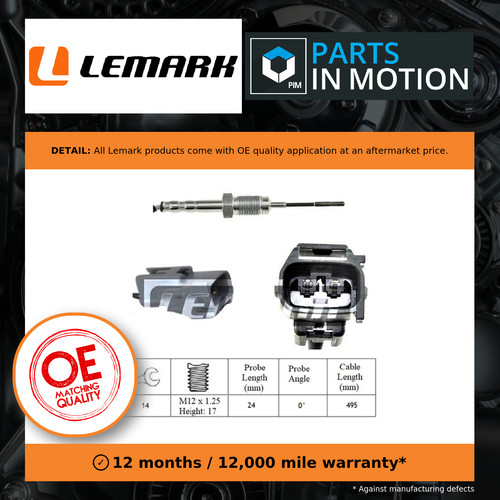 Exhaust temperature sensor - temperature,
