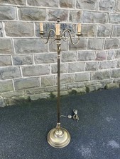 Brass 3 Branch Floor Lamp