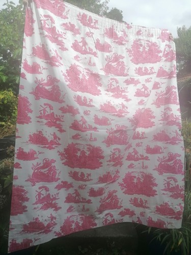 Laura ashley toile - ashley, cerise