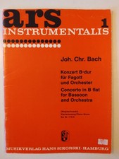 C J Bach - Bassoon Concerto In Bb Nr 179