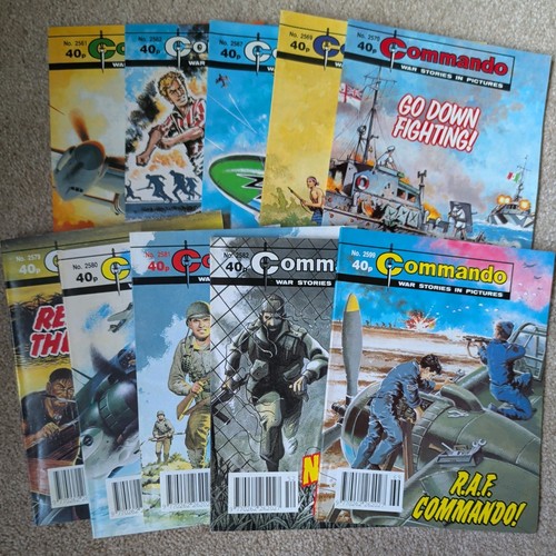 Commando comics 2561 2562 - 10,