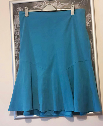 Damart blue solid flared knee - solid,
