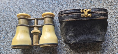 Antique french opera glasses - french,
