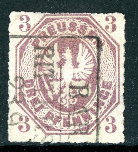 Germany 1867 prussia 3pf red - germany,