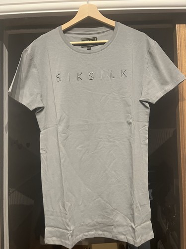 Siksilk grey shirt medium - grey,