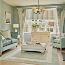 BNWT Sublime & Sophisticated Laura Ashley Lewes Duck Egg Rug, Huge 200 x 280cm