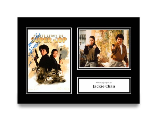 Jackie chan signed - jackie, a4