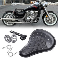 Motorcycle solo seat - seat, w/spring