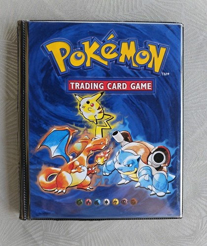 Vintage pokémon binder folder - vintage,