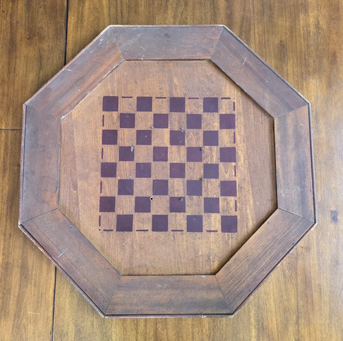 Antique wood chess - antique, table