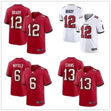 Men's NFL Brady #12#13#6 Tampa Bay Buccaneers American Football Jerseys