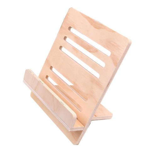 Wooden bookstand desktop music - desktop,