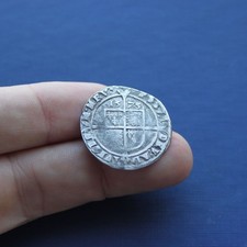 Hammered Silver Coin Elizabeth