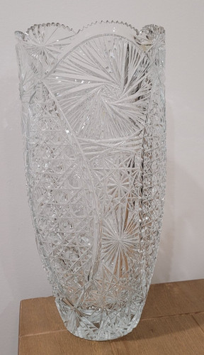 Bohemian czech cut glass - czech,