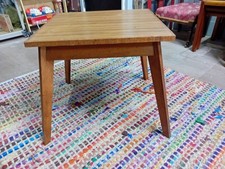 Mid Century  Coffee or Side Table with Retro Splayed Legs