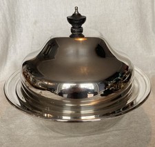 Antique silver plated muffin - silver,