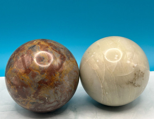 Stone sphere polished - stone,