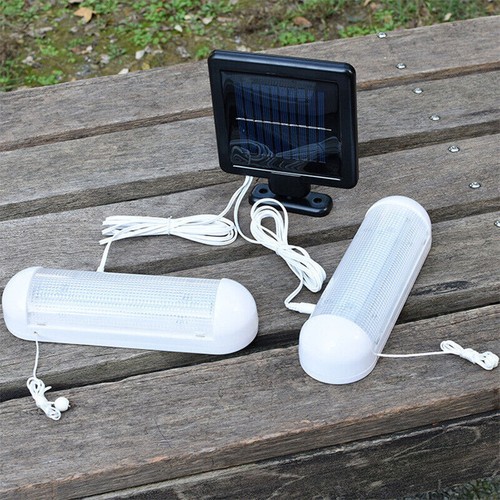 Solar powered led lights - 2x,