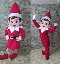 Elf Mascot Costume Christmas Grotto Naughty Elves Adult Professional Outfit New