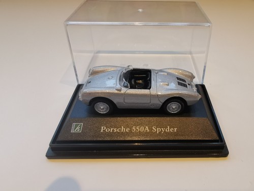 Silver porsche 550a spyder - porsche,