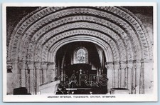 Stamford church Real Photo Postcard  ey1 156