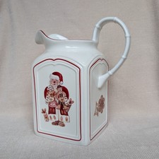 Villeroy & Boch Ceramic Ginger Fancy Large Christmas Jug/Pitcher/Vase discontinu